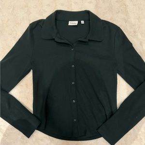 Sunday Best Long Sleeve Button Down t-shirt